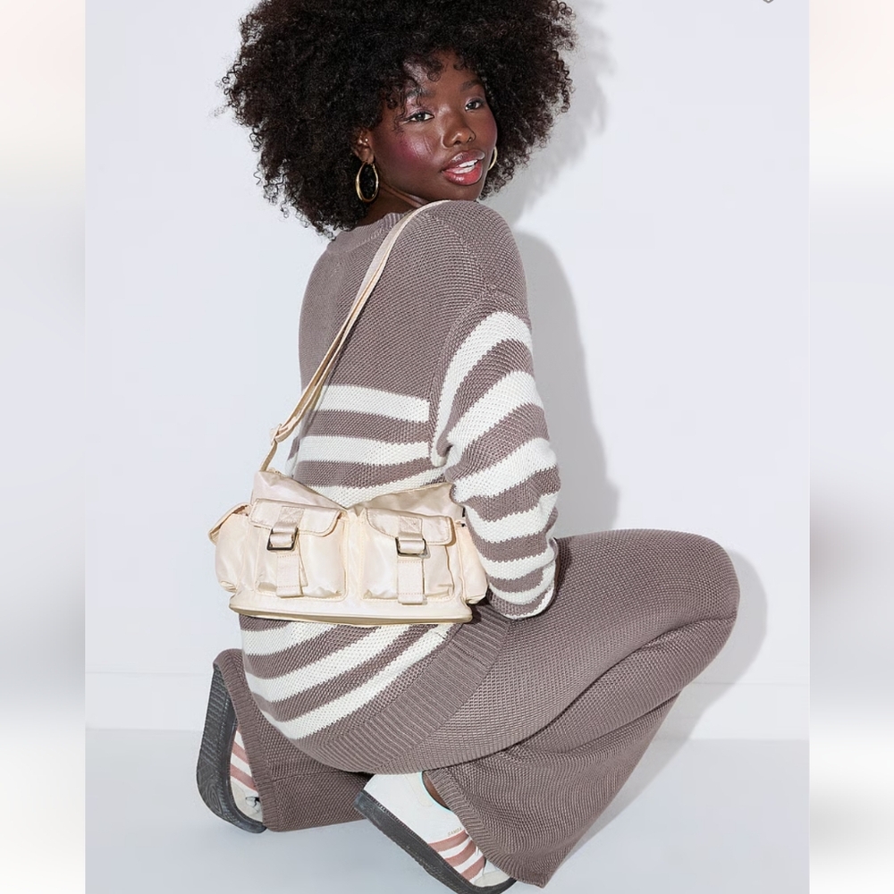 New Victoria Secret Nylon Cargo Shoulder Bag
